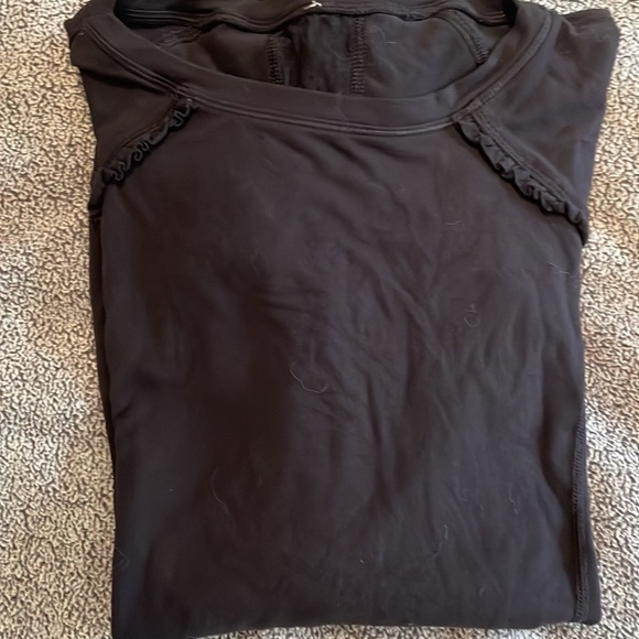 Lululemon Super Soft Running Top with Lace - Picture 10 of 10